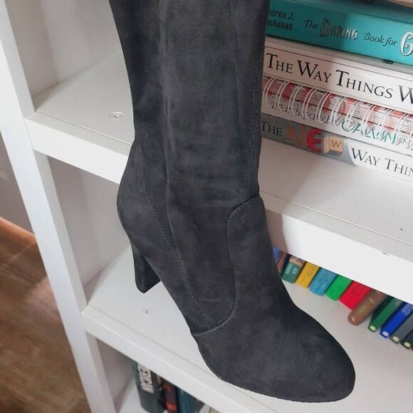 Sam Edelman Kent Over-the-Knee Gray Boots - Size 8.5 - NWOT - Picture 8 of 13